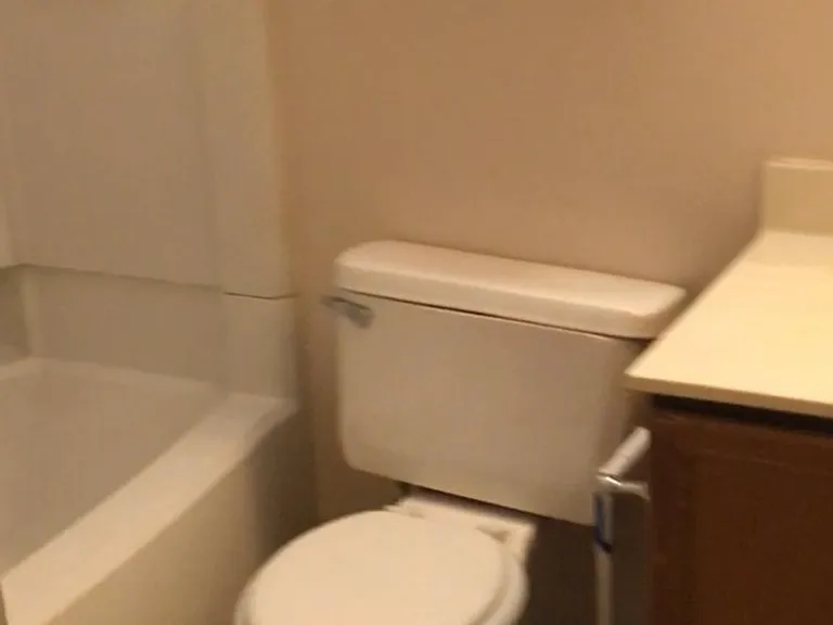 Second full bathroom with shower and bathtub.
