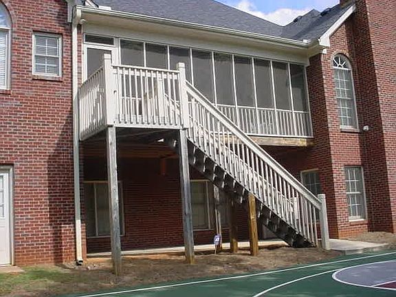 Screen in Back Porch and Patio below