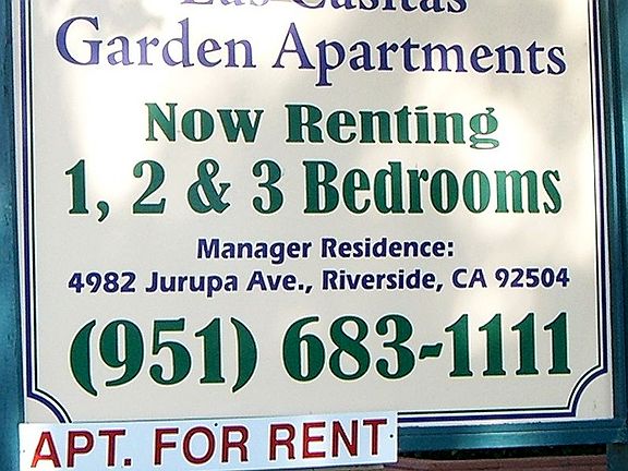 One, two and three bedrooms.