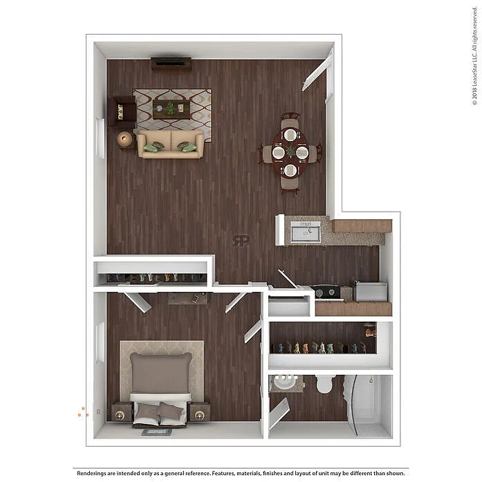 Floor plan The 701