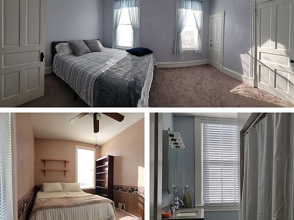 Unfurnished two bedrooms with great closet space.