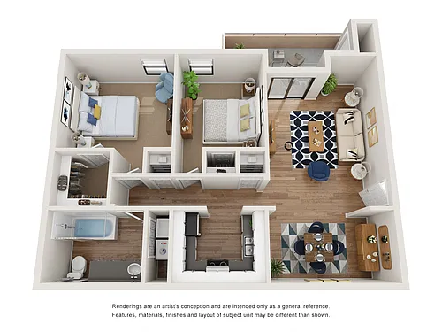 Floor plan Santa Fe