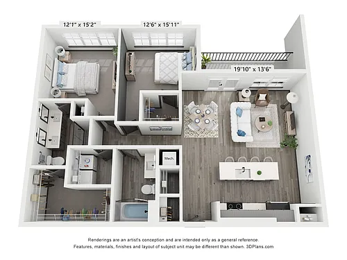 Floor plan Kendall