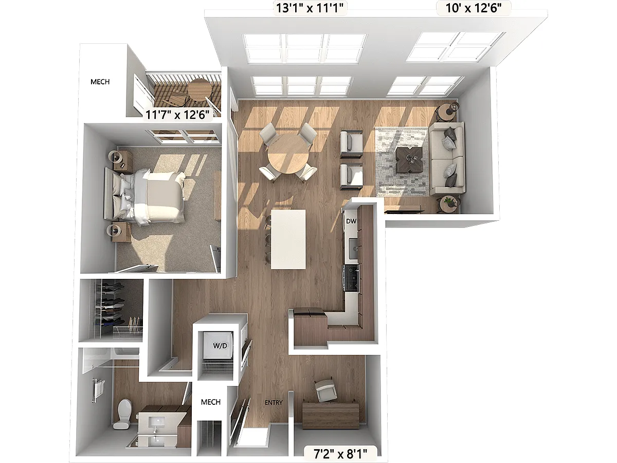 Floor plan AM20D-004-303