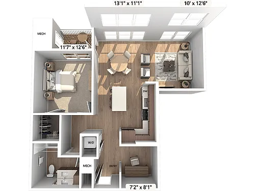Floor plan AM20D-004-303