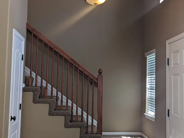 Front Entry, Coat Closet, and Stairs