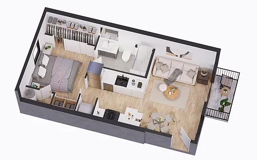 Floor plan X02 - X03
