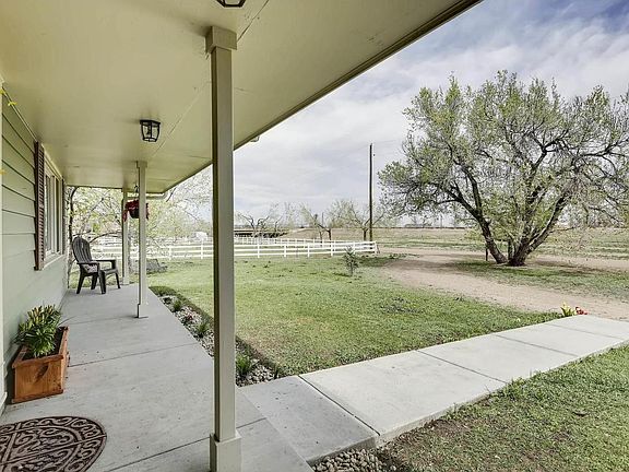 Mountain views from covered front porch