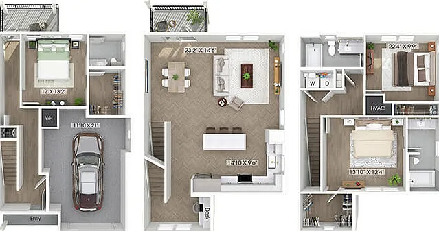 The Penstone Apartments & Townhomes — Photo 43