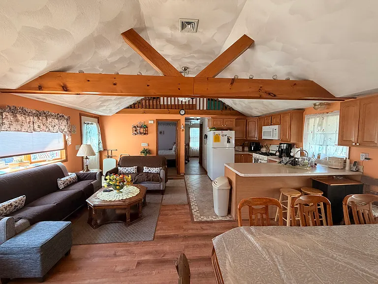 Open-Concept Kitchen, Living, and Dining Area