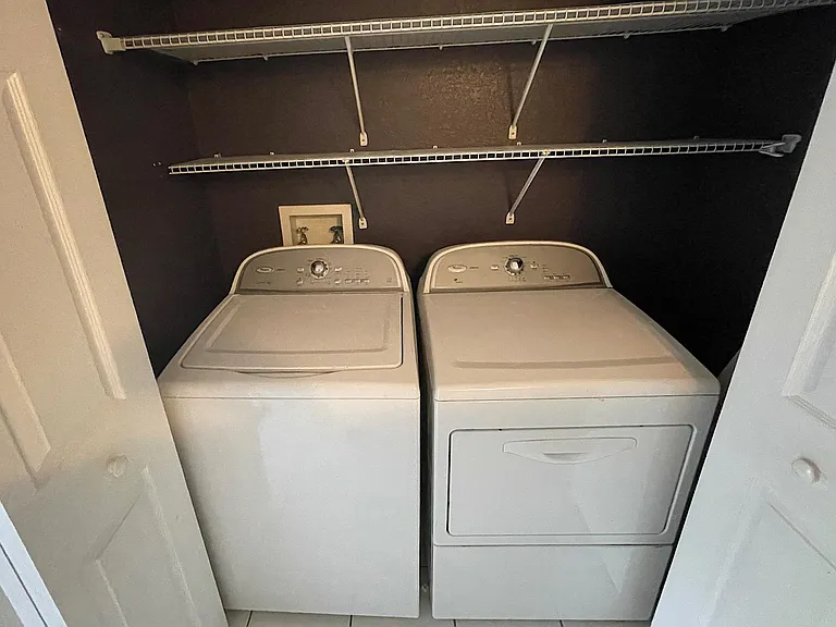 Laundry room on the third floor