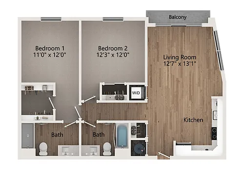 Floor plan B3