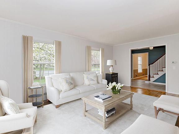 Living Room with HW floors