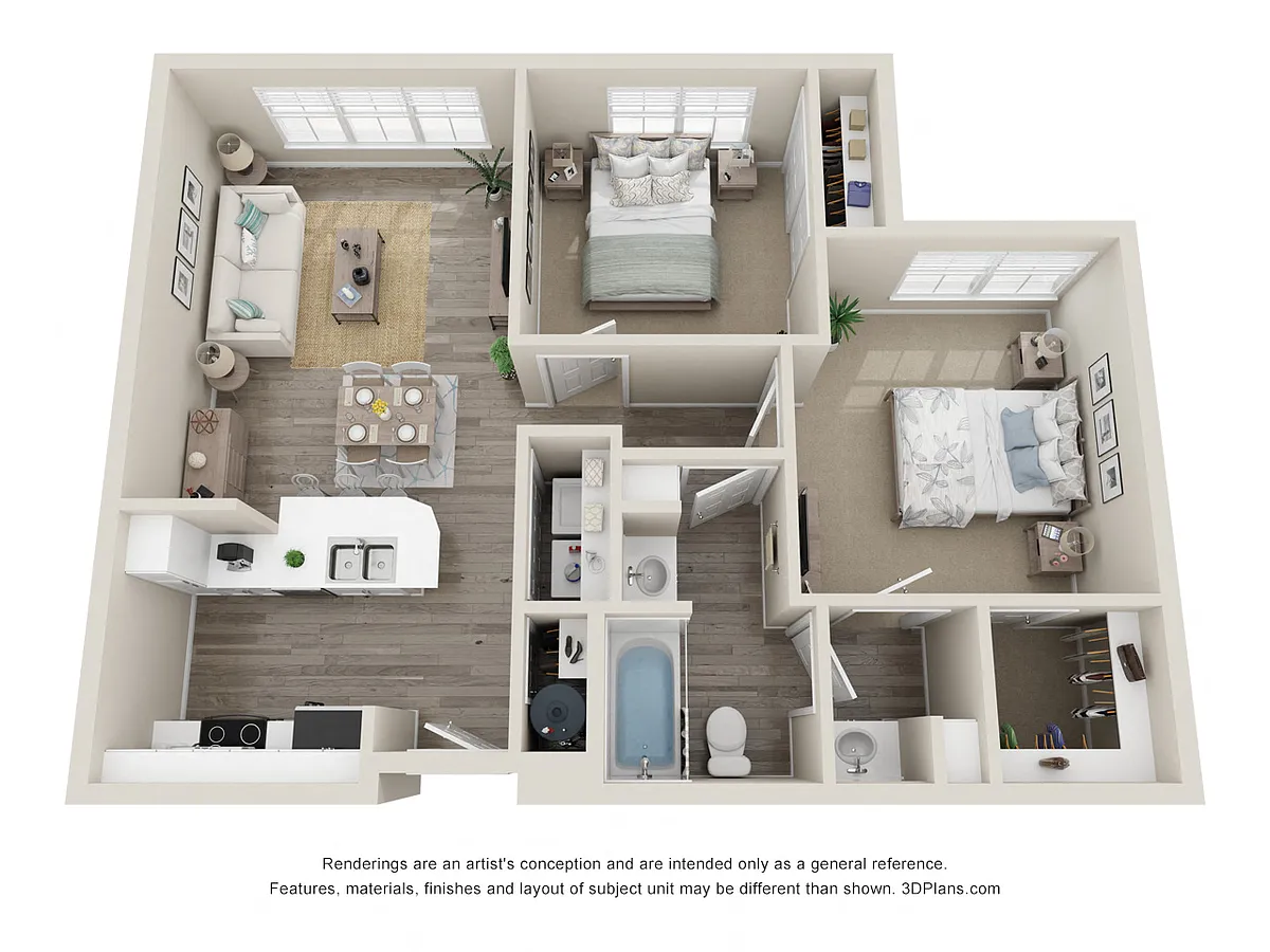 Floor plan B