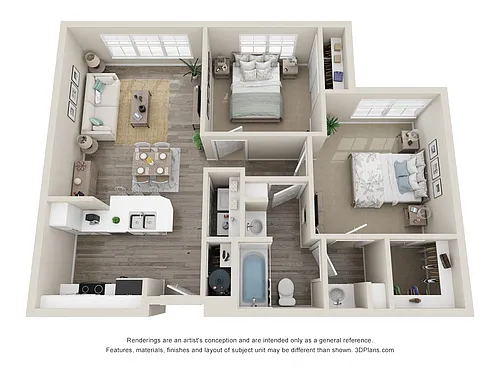 Floor plan B