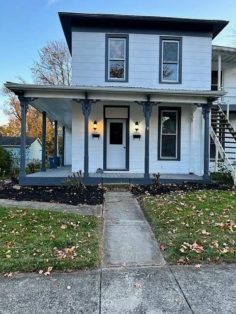 front of property