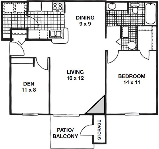 Floor plan The Chesterfield Cup