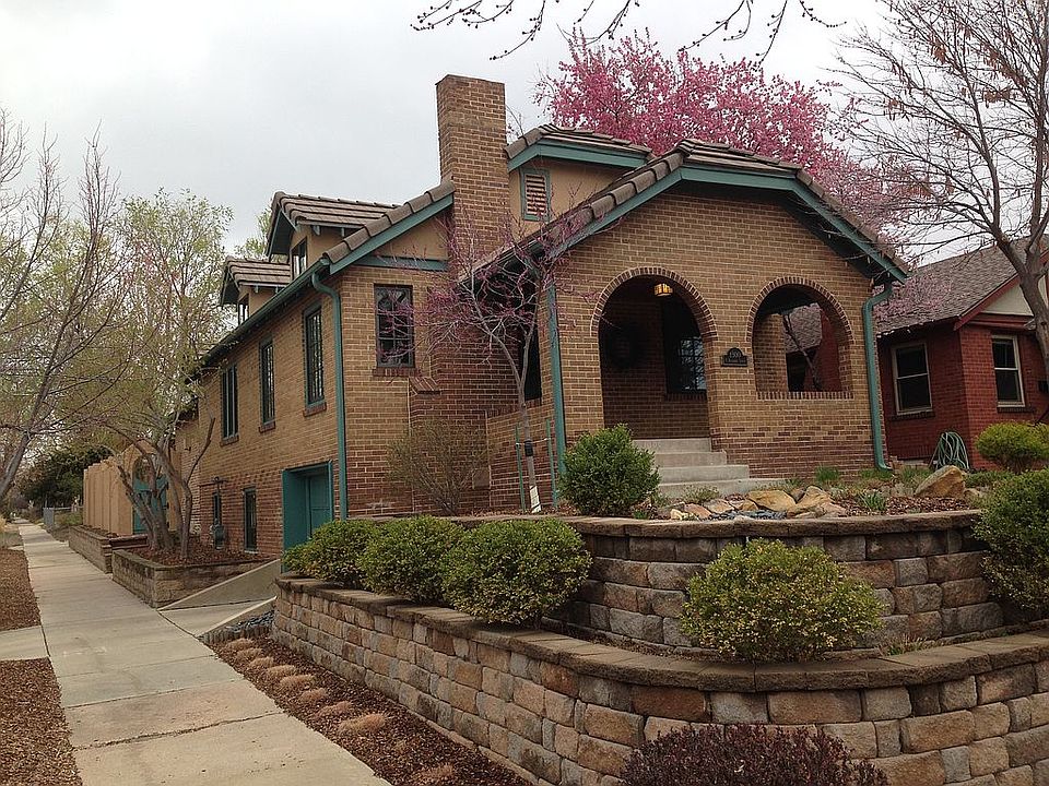 west side of house