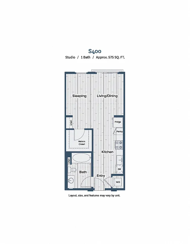 Floor plan S400