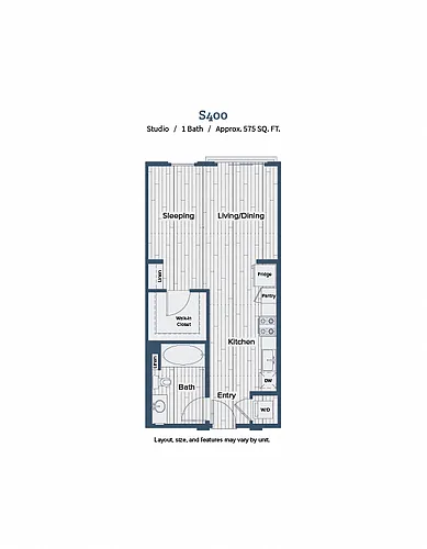 Floor plan S400