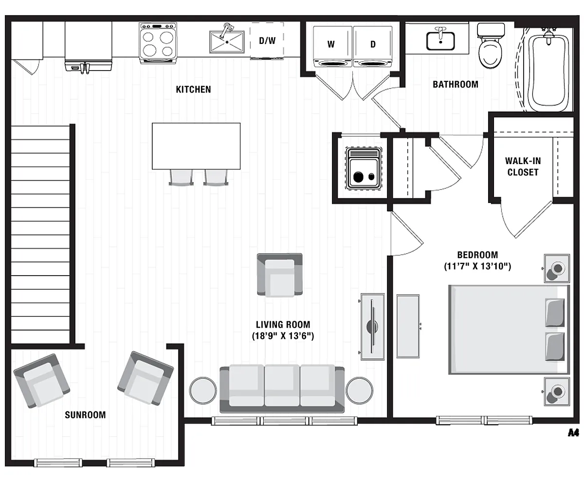 Floor plan The Heritage