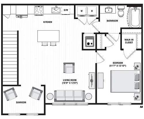 Floor plan The Heritage