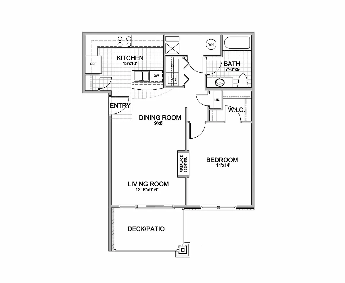 Floor plan Echo (Flat)