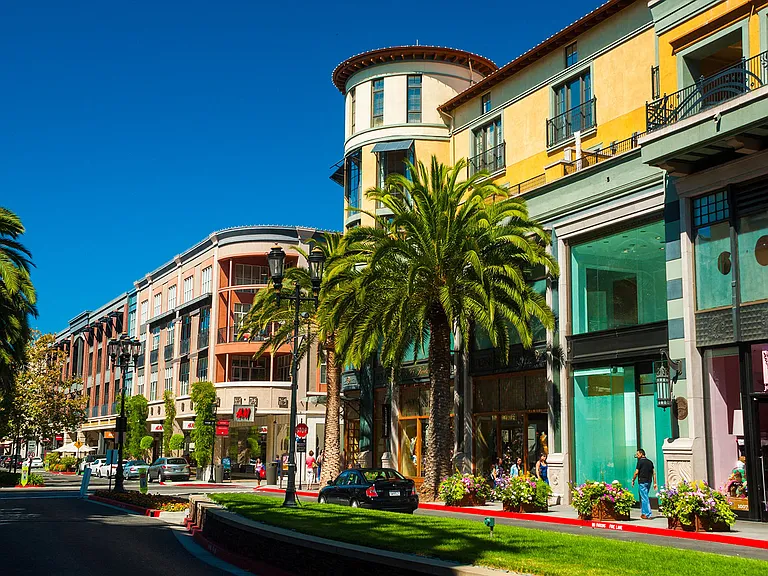 Find the best boutique shopping at Santa Row in San Jose