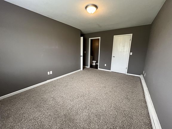 New carpet in the 2nd bedroom with a half bath attached.
