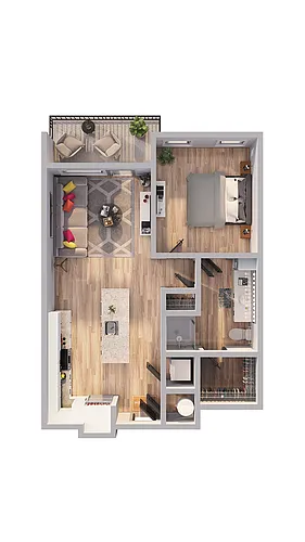 Floor plan A6