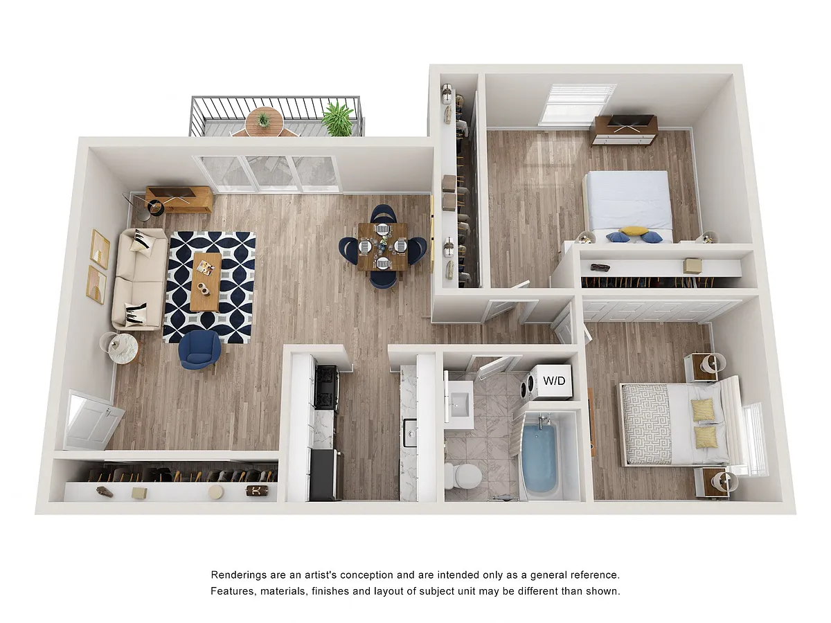 Floor plan Style E