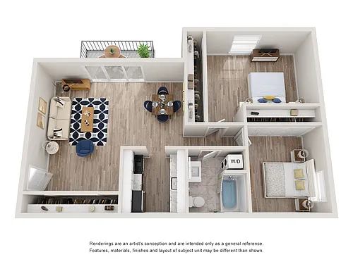 Floor plan Style E