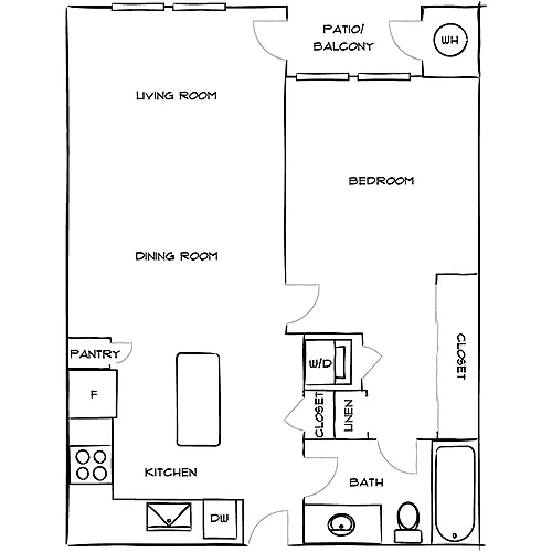 Floor plan Stout