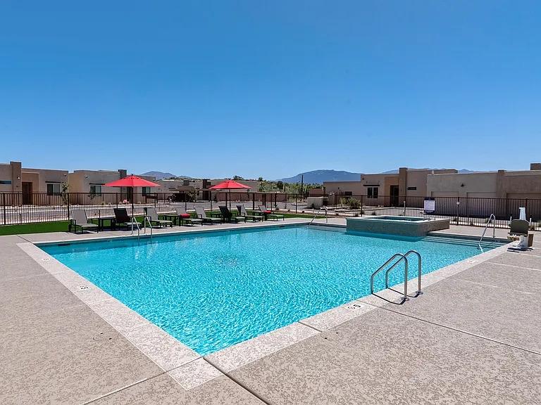 Pool with Resort Style Seating
