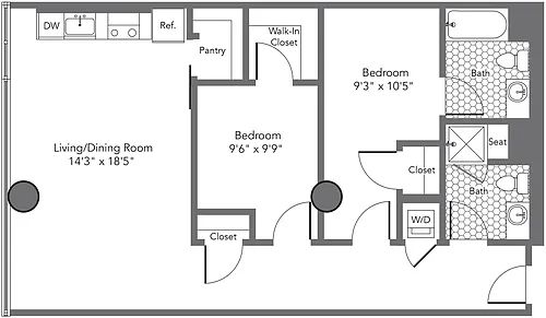 Floor plan 2A