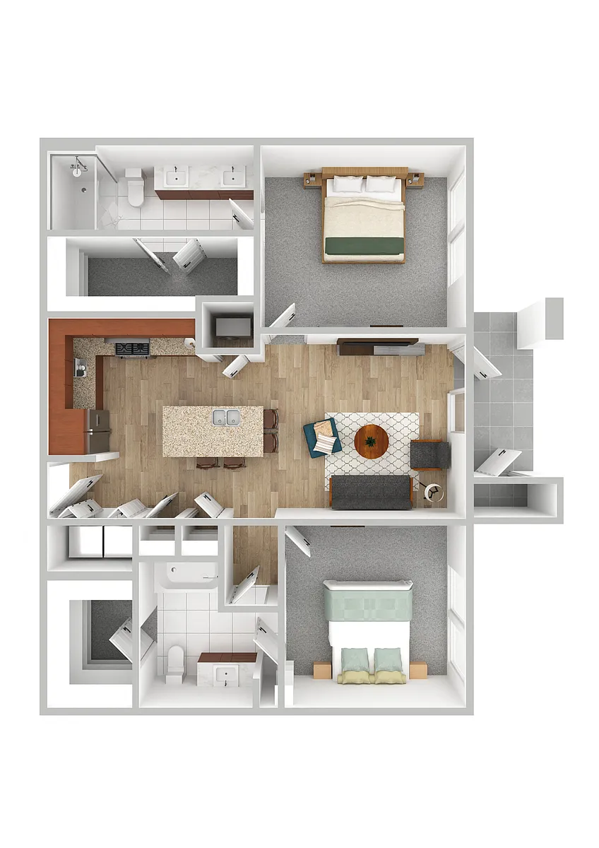 Floor plan B1