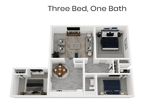 Floor plan TC 3x1
