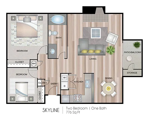 Floor plan Skyline