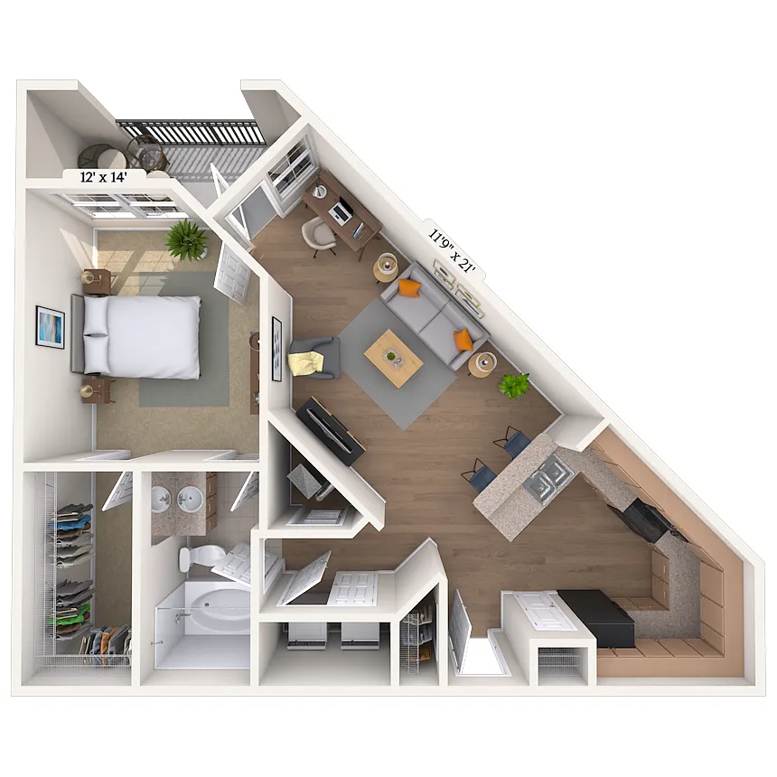 Floor plan 11C