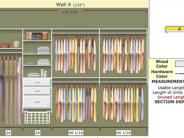 master bedroom closet design