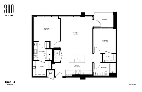 Floor plan B1