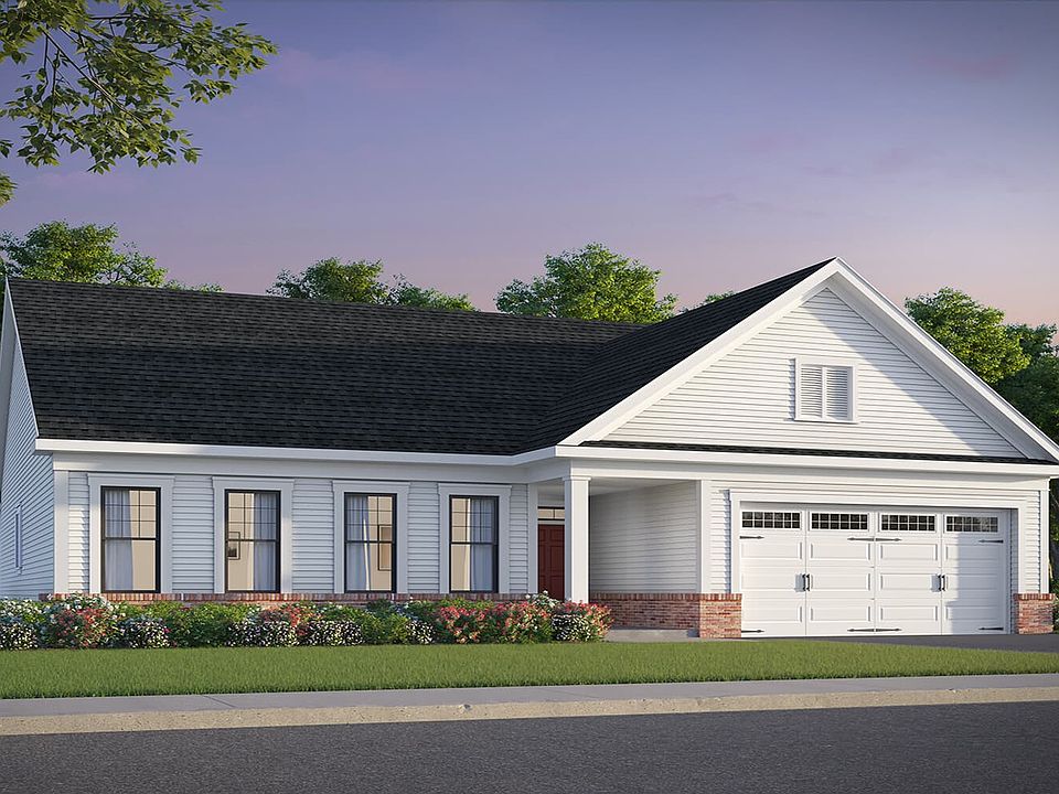 Elevation 1 of the Savoy III a home design at Lakeside at Trappe by Brookfield Residential