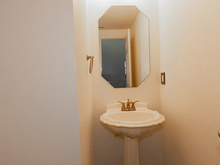 Half bath downstairs