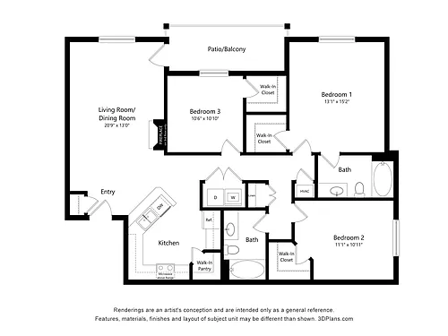 Floor plan C1