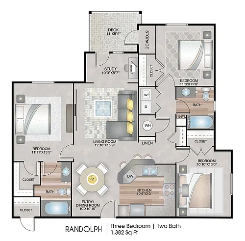 Floor plan Randloph