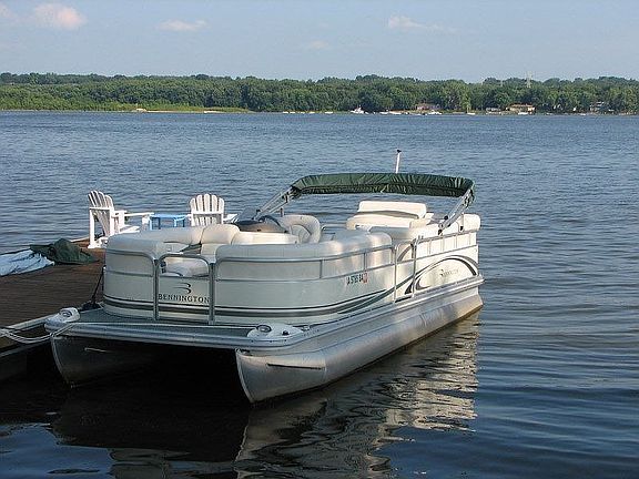 Dock on river