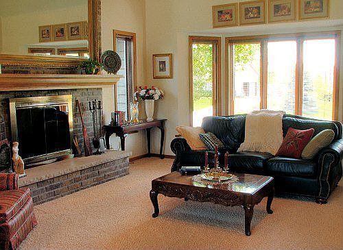 Carpeted Living Room