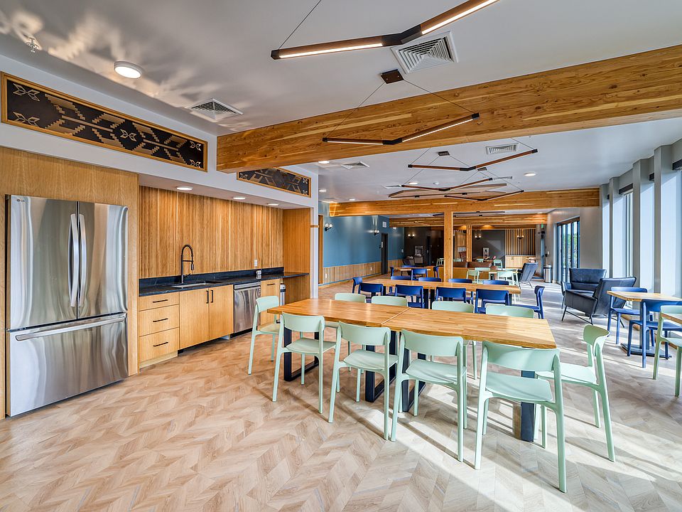 Resident clubhouse gathering space