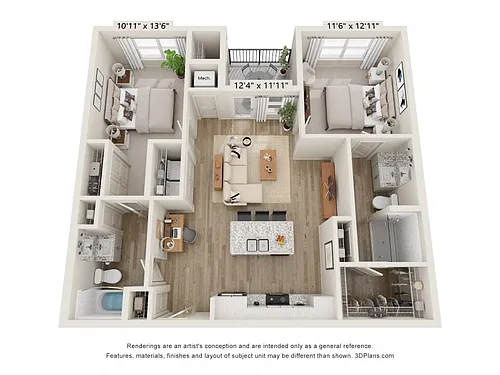 Floor plan The Tempo