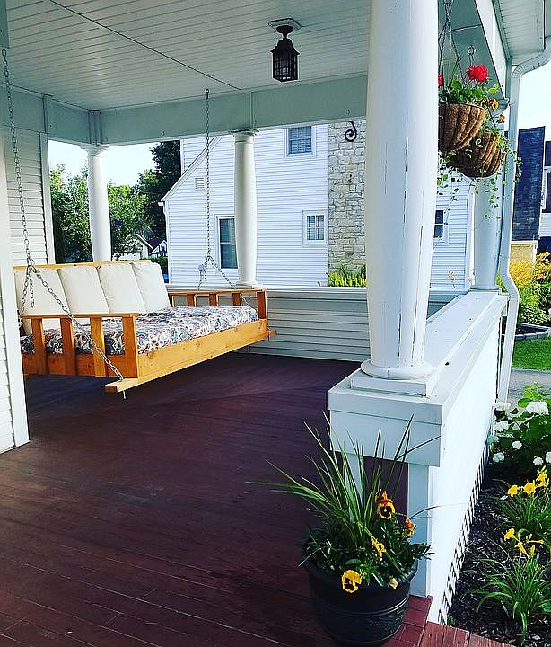 Front porch swing! 